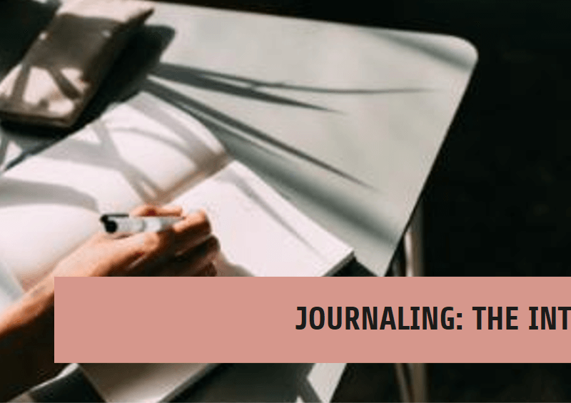 Journaling: The Intro
